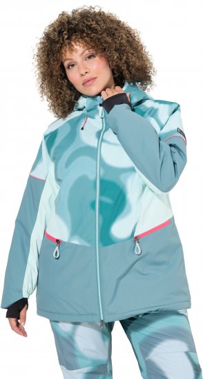 Ulla Popken HYPRAR Performance Jacket Ice Green - Jakker - 