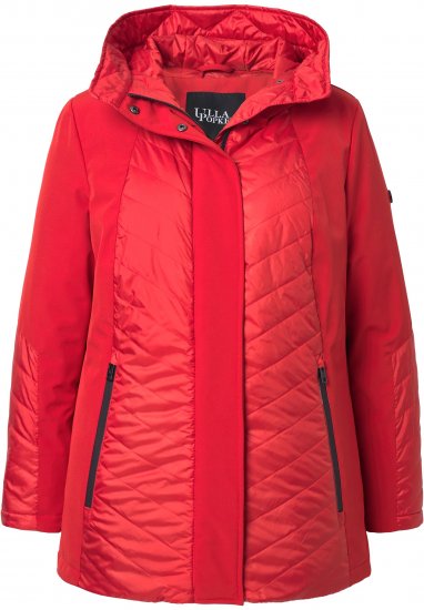 Ulla Popken HYPRAR Functional Softshell Jacket Red - Jakker - 