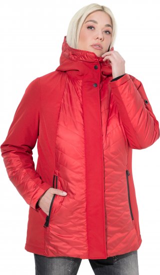 Ulla Popken HYPRAR Functional Softshell Jacket Red - Jakker - 