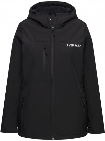 Ulla Popken HYPRAR Softshell Fleece Lined Jacket Black - Jakker - 