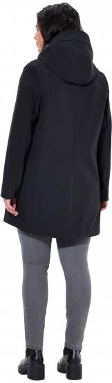Ulla Popken HYPRAR Water Repellent Softshell Jacket Black - Jakker - 