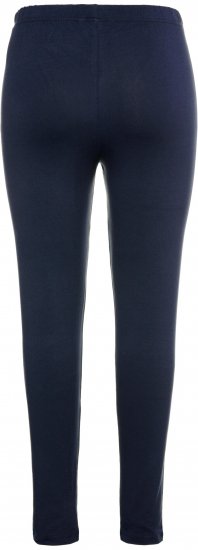 Ulla Popken Basic Stretch Knit Ankle Length Leggings Navy - Jeans & Bukser i Store Størrelser – Plus Size - Jeans og bukser, EU 42-70
