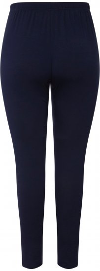 Ulla Popken Viscose Spandex Leggings Night Blue - Jeans & Bukser i Store Størrelser – Plus Size - 