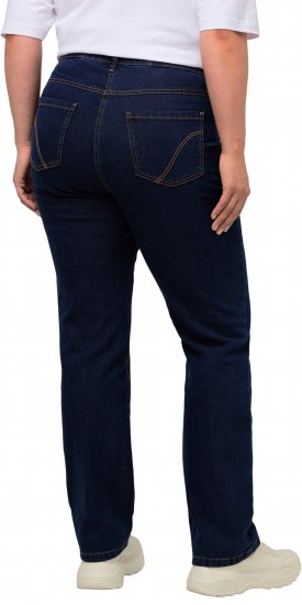 Ulla Popken Regular Fit Mandy Stretch Jeans Blue Denim - Jeans & Bukser i Store Størrelser – Plus Size - 