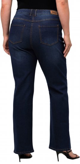 Ulla Popken Marie Fit Bootcut Stretch Jeans Blue Denim - Jeans & Bukser i Store Størrelser – Plus Size - Jeans og bukser, EU 42-70