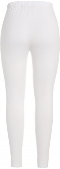 Ulla Popken Quick Dry Moisture Wicking Stretch Ski Leggings Snow White - Jeans & Bukser i Store Størrelser – Plus Size - Jeans og bukser, EU 42-70