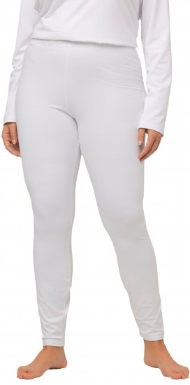 Ulla Popken Quick Dry Moisture Wicking Stretch Ski Leggings Snow White - Jeans & Bukser i Store Størrelser – Plus Size - Jeans og bukser, EU 42-70