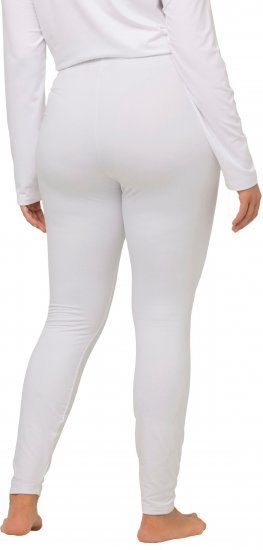 Ulla Popken Quick Dry Moisture Wicking Stretch Ski Leggings Snow White - Jeans & Bukser i Store Størrelser – Plus Size - Jeans og bukser, EU 42-70