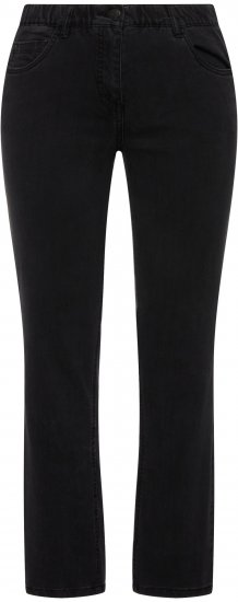 Ulla Popken Stretch Sarah Fit Skinny Jeans Black - Jeans & Bukser i Store Størrelser – Plus Size - 
