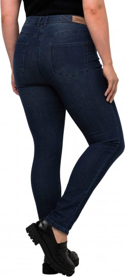 Ulla Popken Stretch Sarah Fit Skinny Jeans Blue Denim - Jeans & Bukser i Store Størrelser – Plus Size - Jeans og bukser, EU 42-70
