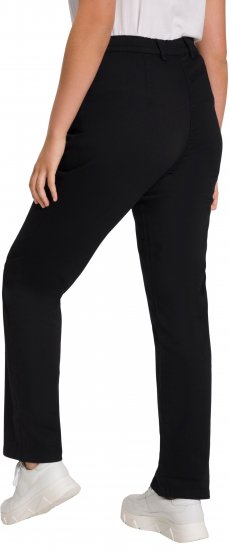 Ulla Popken Basic Mony Tapered Leg Stretch Pants Black - Jeans & Bukser i Store Størrelser – Plus Size - Jeans og bukser, EU 42-70