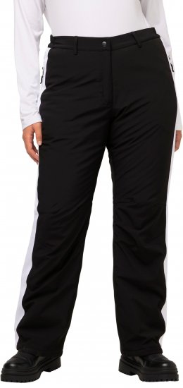 Ulla Popken Thermal Triple-Function Pants Black - Jeans & Bukser i Store Størrelser – Plus Size - Jeans og bukser, EU 42-70