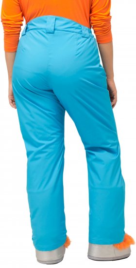 Ulla Popken Thermal Triple-Function Pants Bright Turquoise - Jeans & Bukser i Store Størrelser – Plus Size - Jeans og bukser, EU 42-70