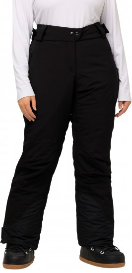 Ulla Popken HYPRAR Triple Function Ski Pants Black - Jeans & Bukser i Store Størrelser – Plus Size - Jeans og bukser, EU 42-70