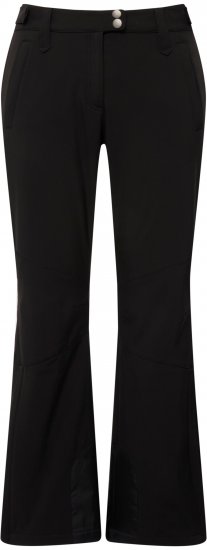 Ulla Popken Water Repellent Softshell Pants Black - Jeans & Bukser i Store Størrelser – Plus Size - Jeans og bukser, EU 42-70