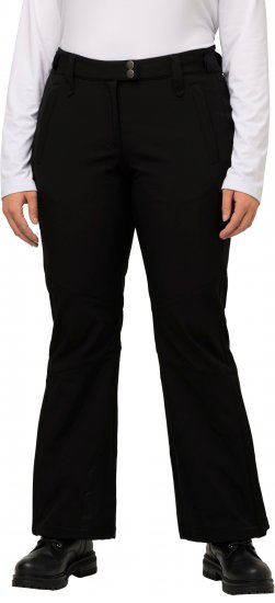 Ulla Popken Water Repellent Softshell Pants Black - Jeans & Bukser i Store Størrelser – Plus Size - Jeans og bukser, EU 42-70