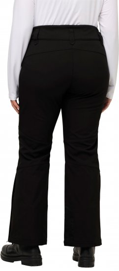 Ulla Popken Water Repellent Softshell Pants Black - Jeans & Bukser i Store Størrelser – Plus Size - Jeans og bukser, EU 42-70