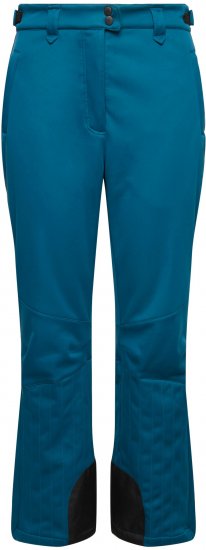 Ulla Popken Water Repellent Softshell Pants Dark Petrol - Jeans & Bukser i Store Størrelser – Plus Size - 