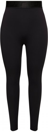 Ulla Popken Lightfit Quick Drying Leggings Black - Jeans & Bukser i Store Størrelser – Plus Size - Jeans og bukser, EU 42-70