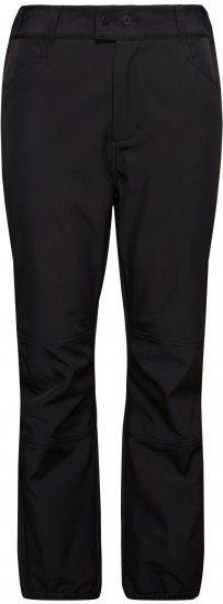 Ulla Popken Softshell Triple Function Fleece Lined Pants Black - Jeans & Bukser i Store Størrelser – Plus Size - Jeans og bukser, EU 42-70