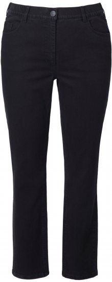 Ulla Popken Stretch Fit Jeans Black - Jeans & Bukser i Store Størrelser – Plus Size - Jeans og bukser, EU 42-70