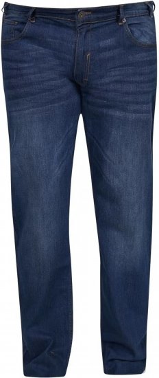 North Latitude 01136 Mick Elastic Jeans Blue - Jeans og bukser - Store Bukser og Store Jeans