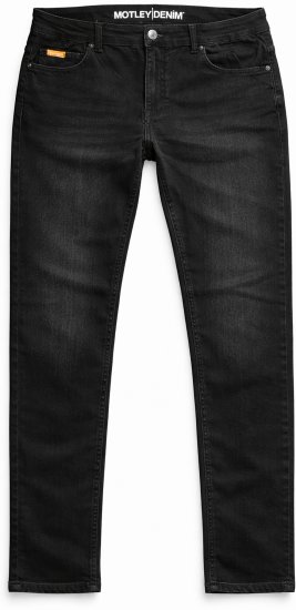 Motley Denim Soho 5-Pocket Jeans Black - Jeans og bukser - Store Bukser og Store Jeans