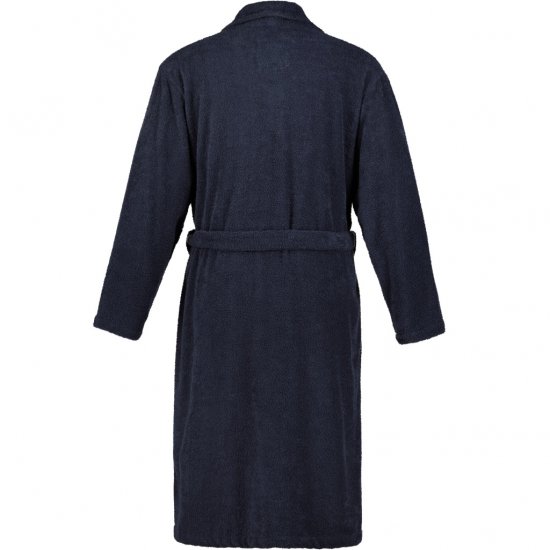 JP1880 Bathrobe Extra Soft Terry Cloth Dark Navy - Undertøy & badetøy - Undertøy store størrelser 