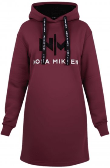 Nora Mikken KADRI Long Hoodie Burgundy - Gensere og hettegensere - Gensere og hettegensere til dame