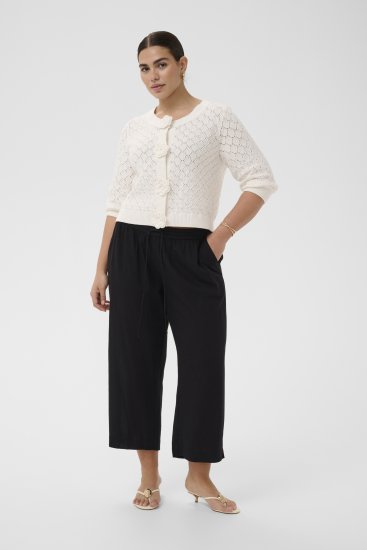 Kaffe Curve Kathrina Pullover White - Strikkegensere - 