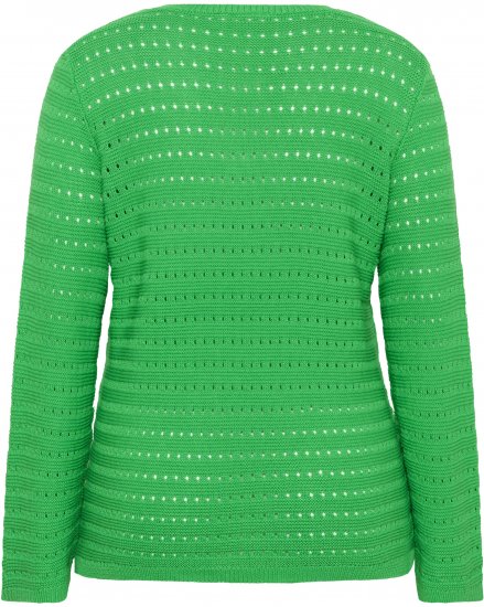 Kaffe Curve Metty Pullover Bright Green - Strikkegensere - 