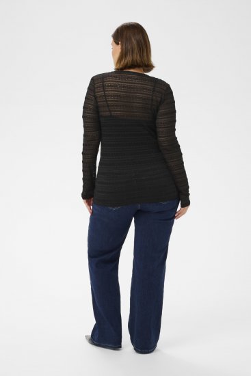 Kaffe Curve Hanna Lace Long Sleeve T-Shirt - Langermede gensere - 
