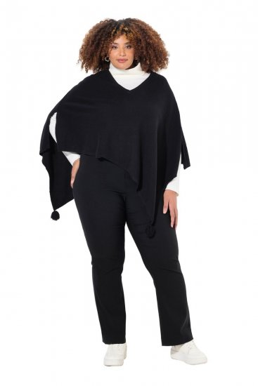 Ulla Popken Basic Long Sleeve Slim Fit Turtleneck Natural - Hettegensere og collegegensere - Myke gensere, hettegensere og strikk