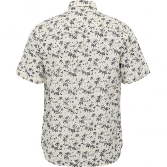 North Latitude Shirt Short Sleeve Off White - Skjorter - Store skjorter - 2XL-8XL