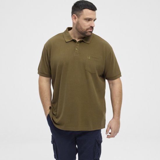 North Latitude Polo Pique Short Sleeve Green - Polo- & piqueskjorter - Poloskjorte i store størrelser - 2XL-8XL