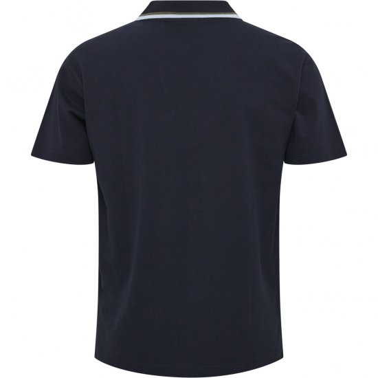 North Latitude Polo Pique V-Neck Navy - Polo- & piqueskjorter - Poloskjorte i store størrelser - 2XL-8XL