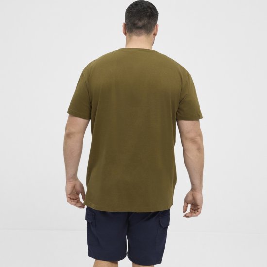 North Latitude T-Shirt Printed Short Sleeve Green - T-skjorter - Store T-skjorter - 2XL-14XL