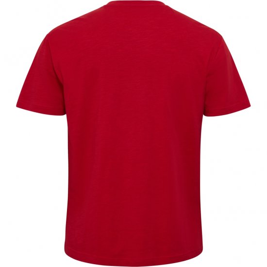 North Latitude T-Shirt Printed Short Sleeve Red - T-skjorter - Store T-skjorter - 2XL-14XL
