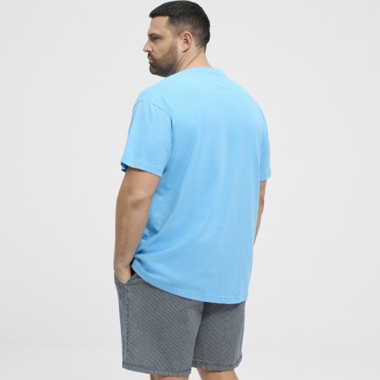 North Latitude T-Shirt Printed Turquoise - T-skjorter - Store T-skjorter - 2XL-14XL