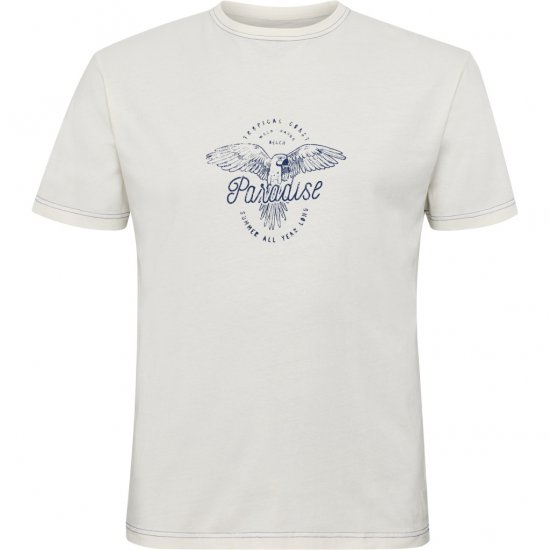 North Latitude T-Shirt Printed Short Sleeve White - T-skjorter - Store T-skjorter - 2XL-14XL