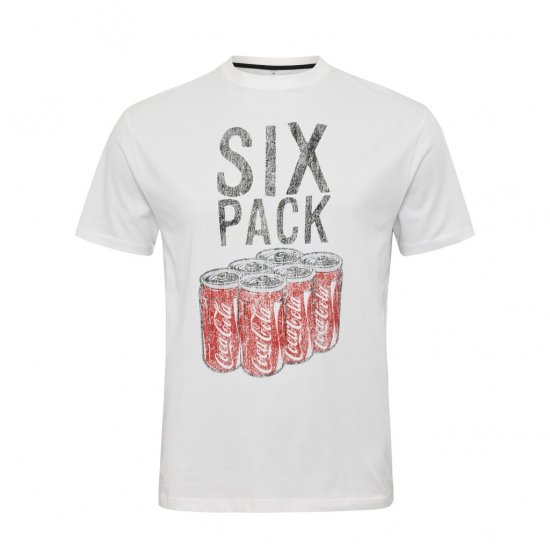 North Latitude T-Shirt Coca-Cola White - T-skjorter - Store T-skjorter - 2XL-14XL
