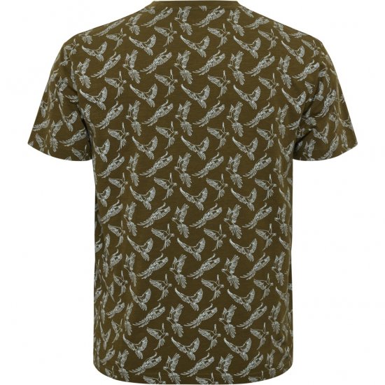 North Latitude T-shirt Allover Printed Green - T-skjorter - Store T-skjorter - 2XL-14XL
