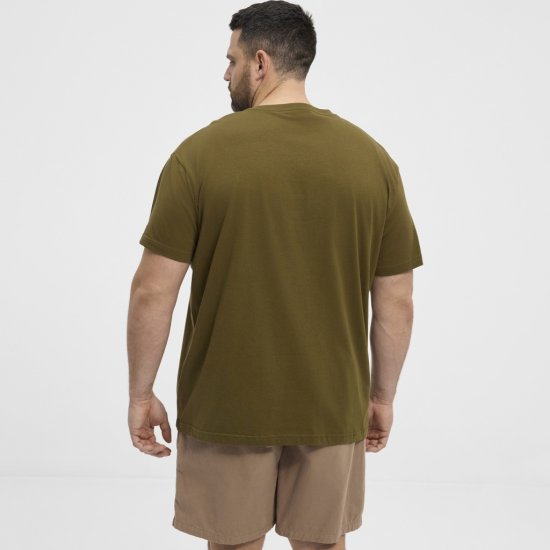 North Latitude T-Shirt Lazy Days Green - T-skjorter - Store T-skjorter - 2XL-14XL