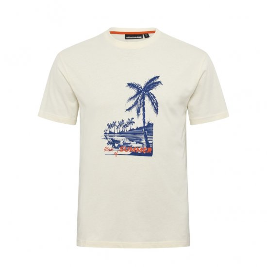 North Latitude T-Shirt Printed Off-White - T-skjorter - Store T-skjorter - 2XL-14XL