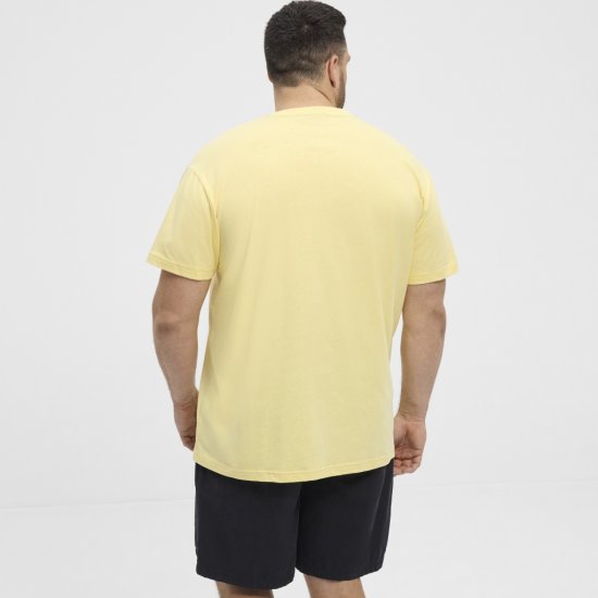 North Latitude T-Shirt Printed Yellow - T-skjorter - Store T-skjorter - 2XL-14XL