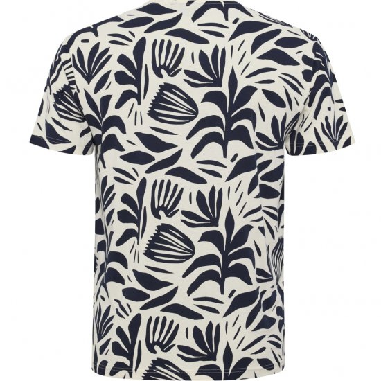 North Latitude T-shirt Allover Printed Navy - T-skjorter - Store T-skjorter - 2XL-14XL