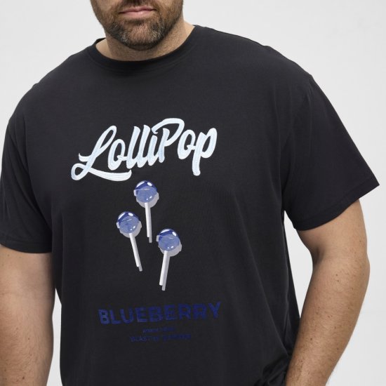 North Latitude T-Shirt Lollipop Black - T-skjorter - Store T-skjorter - 2XL-14XL