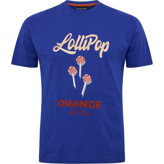 North Latitude T-Shirt Lollipop Blue - T-skjorter - Store T-skjorter - 2XL-14XL