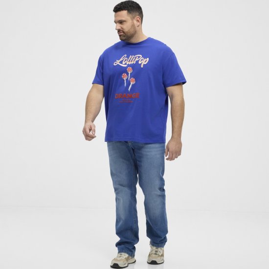 North Latitude T-Shirt Lollipop Blue - T-skjorter - Store T-skjorter - 2XL-14XL
