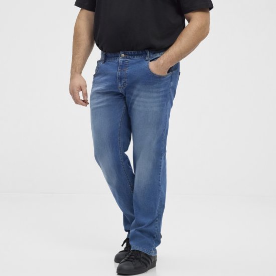 North Latitude Jeans Ringo Denim Blue - Jeans og bukser - Store Bukser og Store Jeans
